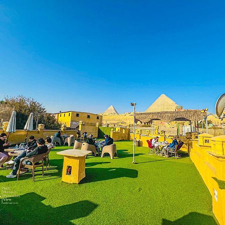Sidi Hamad Pyramids View Hotel Kafrat al Jabal Bagian luar foto